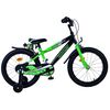 Volare Sportivo Kinderfiets - Jongens - 18 inch - Groen Zwart - Twee Handremmen