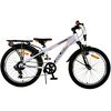 Volare Cross Kinderfiets - Jongens - 20 inch - Zilver , 6 versnellingen