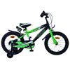 Volare Sportivo Kinderfiets - Jongens - 16 inch - Groen Zwart - Twee Handremmen