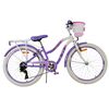 Volare Lovely Kinderfiets - Meisjes - 24 inch - Paars - 7 Versnellingen