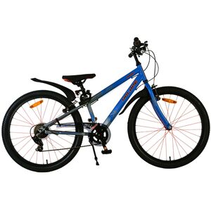 Volare Rocky Kinderfiets - 24 inch - Blauw - 7 speed