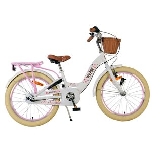 Volare Blossom Kinderfiets - Meisjes - 20 inch - Wit - Nexus 3 versnellingen
