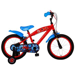 Ultimate Spider-Man Kids bike - Boys - 16 inch - Blue/Red - Two hand brakes