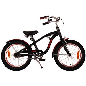 Volare Miracle Cruiser Kinderfiets - Jongens - 16 inch - Mat Zwart - Prime Collection