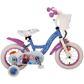 Disney Frozen 2 Kinderfiets - Meisjes - 12 inch - Blauw/Paars
