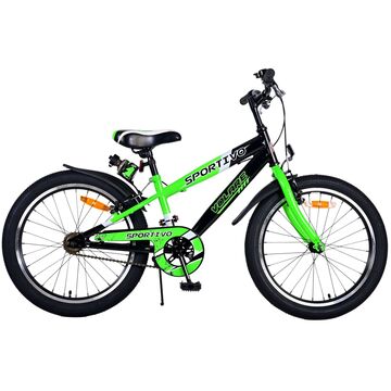 Volare Sportivo Kinderfiets - Jongens - 20 inch - Groen - Twee handremmen