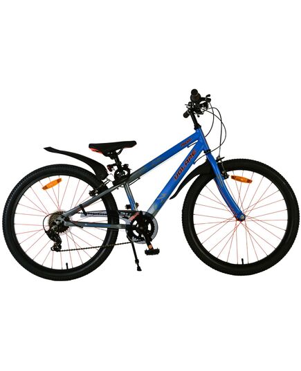 Volare Rocky Kinderfiets - 24 inch - Blauw - 7 speed