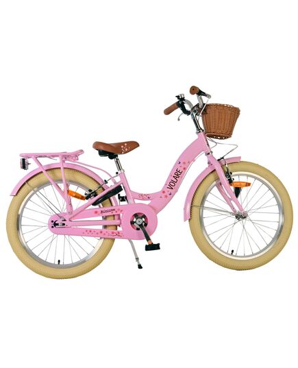 Volare Blossom Kinderfiets - Meisjes - 20 inch - Roze - Twee handremmen