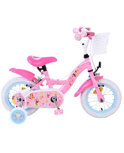 Disney Princess Kinderfiets - Meisjes - 12 inch - Roze - Twee Handremmen
