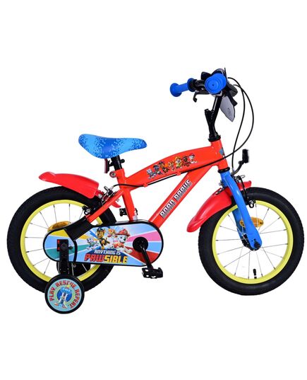 Paw Patrol Kinderfiets - Jongens - 14 inch - Twee handremmen