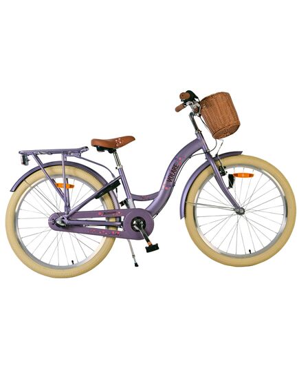 Volare Blossom Kinderfiets - Meisjes - 24 inch - Paars - 3 Versnellingen