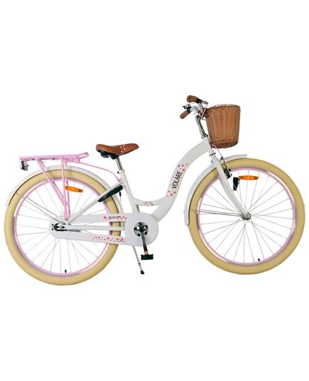 Volare Blossom Kinderfiets - Meisjes - 26 inch - Wit
