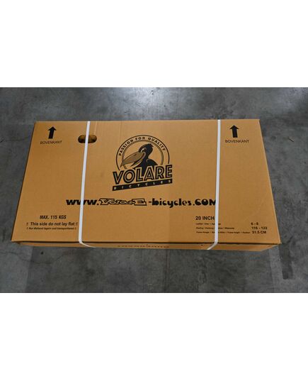 Volare Rocky Kinderfiets - 20 inch - Blauw Zwart - 85% afgemonteerd - 6 speed - Prime Collection