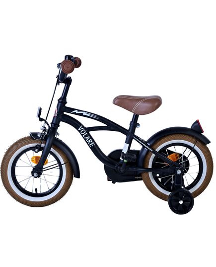 Volare Black Cruiser Kinderfiets - Jongens - 12 inch - Zwart