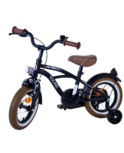 Volare Black Cruiser Kinderfiets - Jongens - 12 inch - Zwart