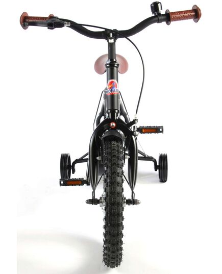 Volare Black Cruiser Kinderfiets - Jongens - 14 inch - Zwart - 95% afgemonteerd