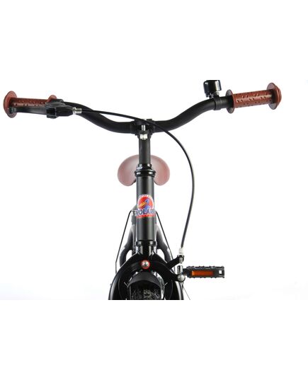 Volare Black Cruiser Kinderfiets - Jongens - 14 inch - Zwart - 95% afgemonteerd