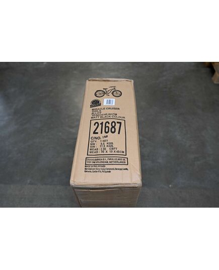 Volare Miracle Cruiser Kinderfiets - Meisjes- 16 inch - Mat Zwart - Prime Collection