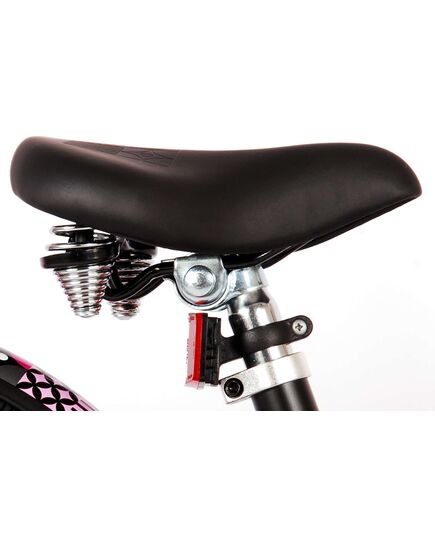 Volare Miracle Cruiser Kinderfiets - Meisjes- 16 inch - Mat Zwart - Prime Collection
