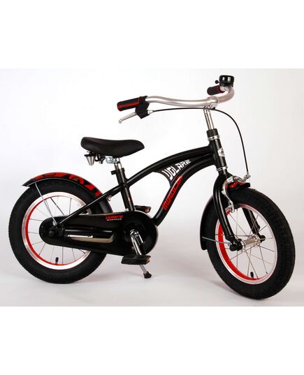 Volare Miracle Cruiser Kinderfiets - Jongens - 14 inch - Mat Zwart - Prime Collection