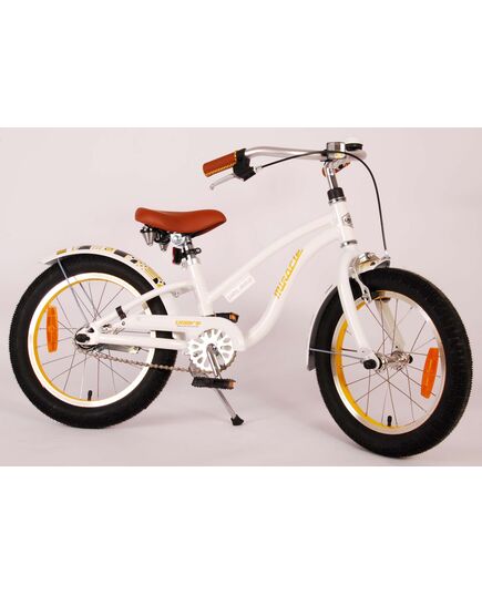 Volare Miracle Cruiser Kinderfiets - Meisjes - 16 inch - Wit - Prime Collection