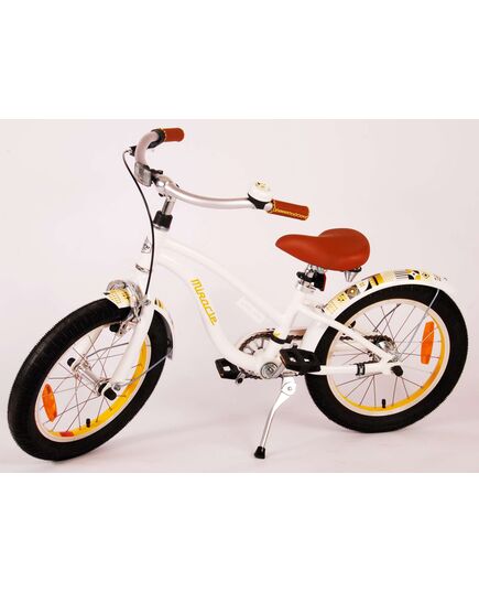 Volare Miracle Cruiser Kinderfiets - Meisjes - 16 inch - Wit - Prime Collection