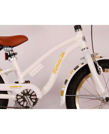 Volare Miracle Cruiser Kinderfiets - Meisjes - 16 inch - Wit - Prime Collection