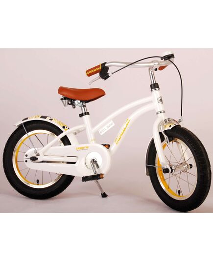 Volare Miracle Kinderfiets - Meisjes - 14 inch - Wit - Prime Collection