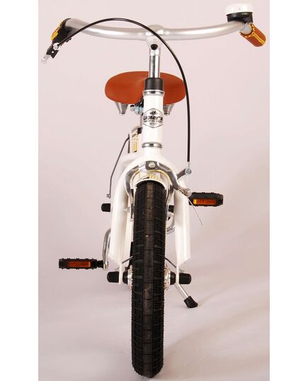 Volare Miracle Kinderfiets - Meisjes - 14 inch - Wit - Prime Collection