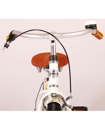 Volare Miracle Kinderfiets - Meisjes - 14 inch - Wit - Prime Collection