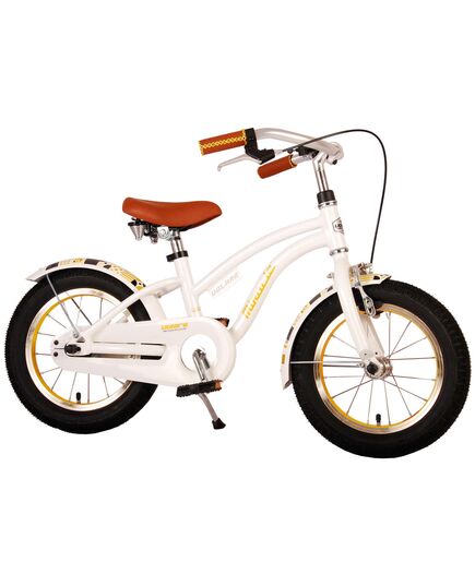 Volare Miracle Kinderfiets - Meisjes - 14 inch - Wit - Prime Collection