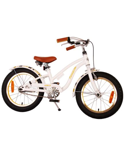 Volare Miracle Cruiser Kinderfiets - Meisjes - 16 inch - Wit - Prime Collection