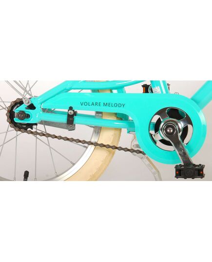 Volare Melody Kinderfiets - Meisjes - 16 inch - Turquoise - Prime Collection