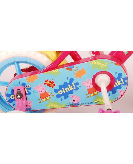 Peppa Pig Kinderfiets - Meisjes - 10 inch - Roze/Blauw