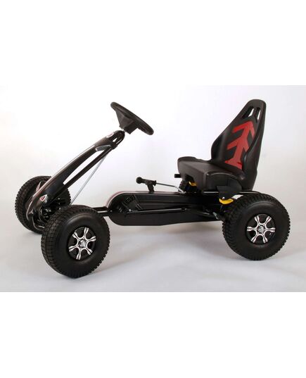 Volare Go Kart Racing Car - Jongens - Groot - Luchtbanden - zwart