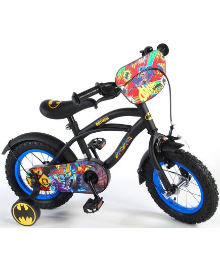 Batman Children's Bicycle - Boys - 12 inch - Black