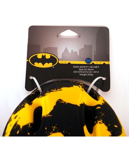 Batman Chłopcy Kask rowerowy - czarny - 52-56 cm