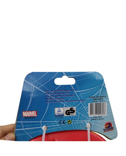 Marvel Spiderman Cycling Helmet - Blue Red - 51 - 55 cm