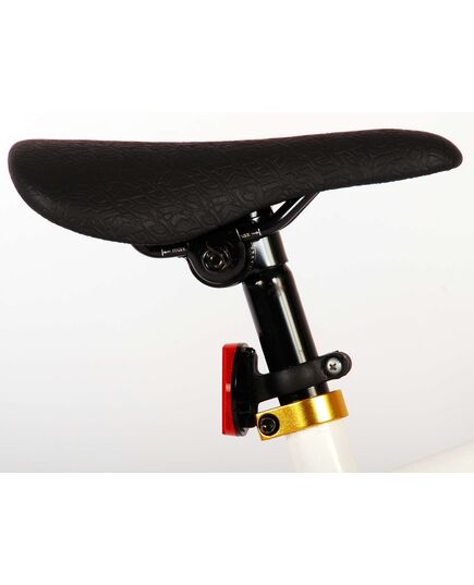Volare Cool Rider Kinderfiets - Jongens - 18 inch - Wit - twee handremmen - 95% afgemonteerd - Prime Collection