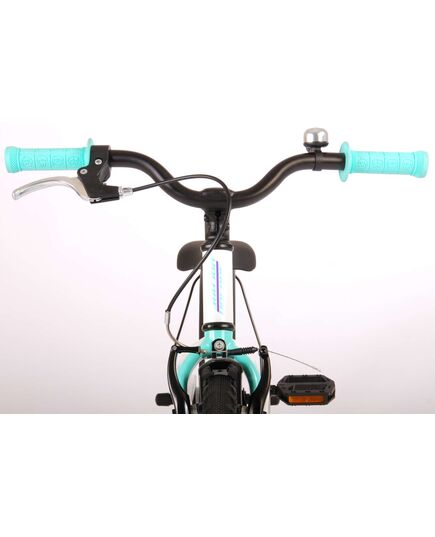 Volare Glamour Kinderfiets - Meisjes - 16 inch - Parelmoer Mint Groen - Prime Collection