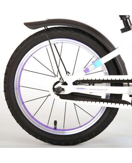 Volare Glamour Kinderfiets - Meisjes - 16 inch - Parelmoer Mint Groen - Prime Collection