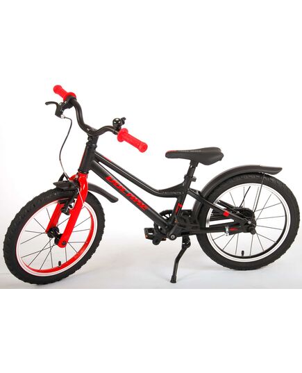 Volare Blaster Kinderfiets - Jongens - 16 inch  - Zwart Rood - Prime Collection