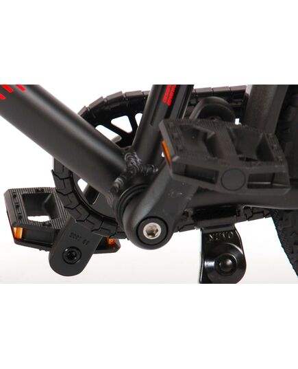 Volare Blaster Kinderfiets - Jongens - 16 inch  - Zwart Rood - Prime Collection