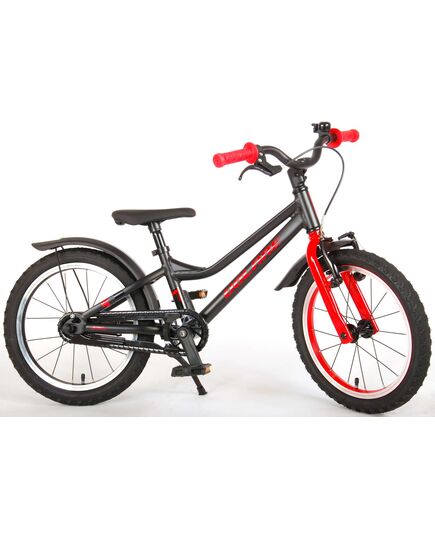 Volare Blaster Kinderfiets - Jongens - 16 inch  - Zwart Rood - Prime Collection