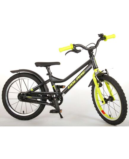 Volare Blaster Kinderfiets - Jongens - 16 inch  - Zwart Groen - Prime Collection