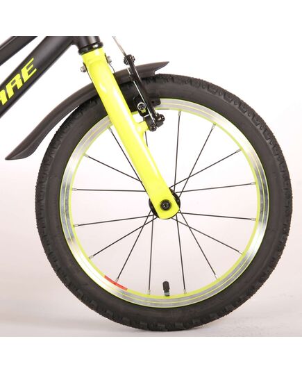 Volare Blaster Kinderfiets - Jongens - 16 inch  - Zwart Groen - Prime Collection