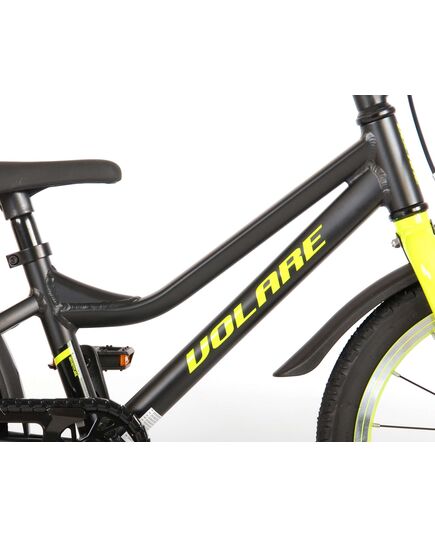 Volare Blaster Kinderfiets - Jongens - 16 inch  - Zwart Groen - Prime Collection