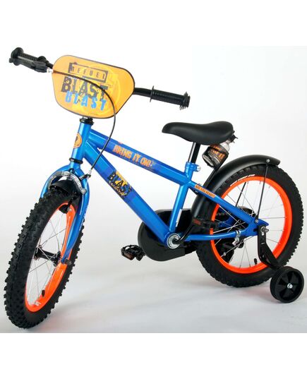 NERF Kinderfiets - Jongens - 16 inch - Satin Blue
