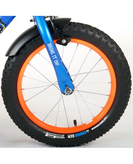 NERF Kinderfiets - Jongens - 16 inch - Satin Blue