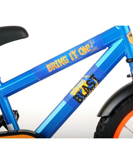 NERF Kinderfiets - Jongens - 16 inch - Satin Blue